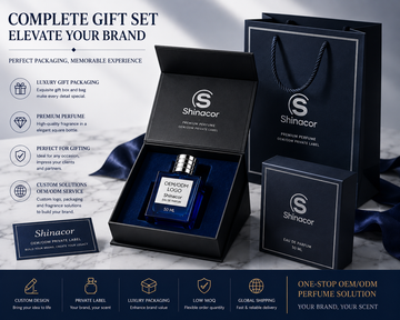 Juego de regalo de perfume personalizado