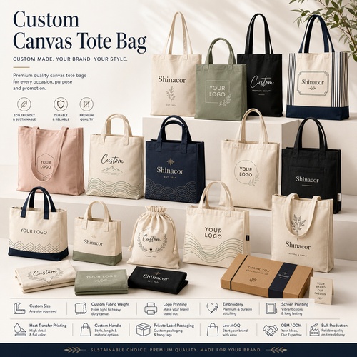 Custom Canvas Tote Bag