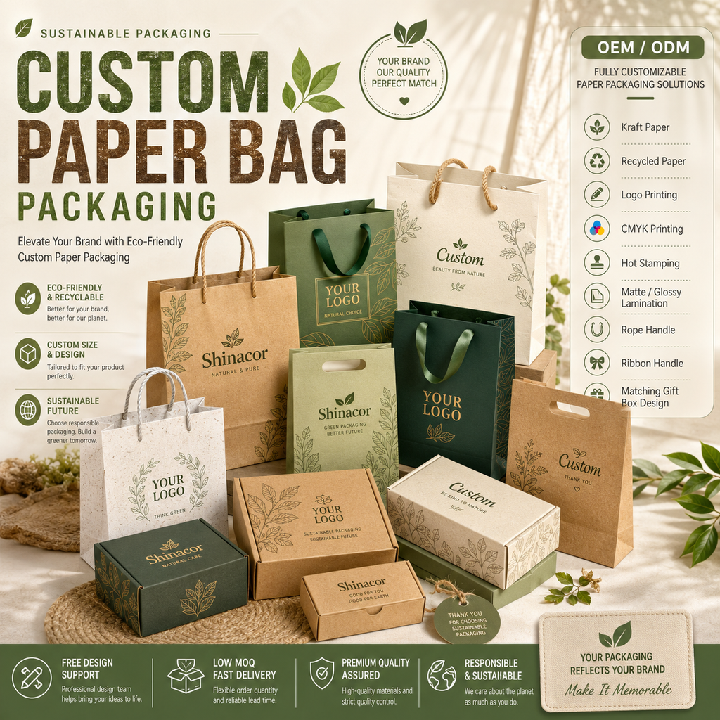 Custom Paper Bag Packaging