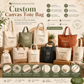 Custom Canvas Tote Bag