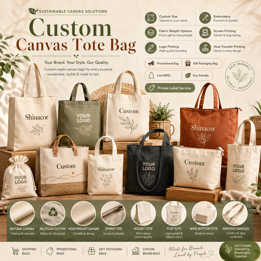 Custom Canvas Tote Bag